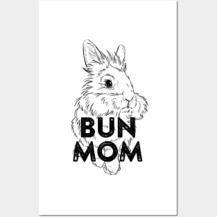 Bunmom Lionhead bunny Posters and Art